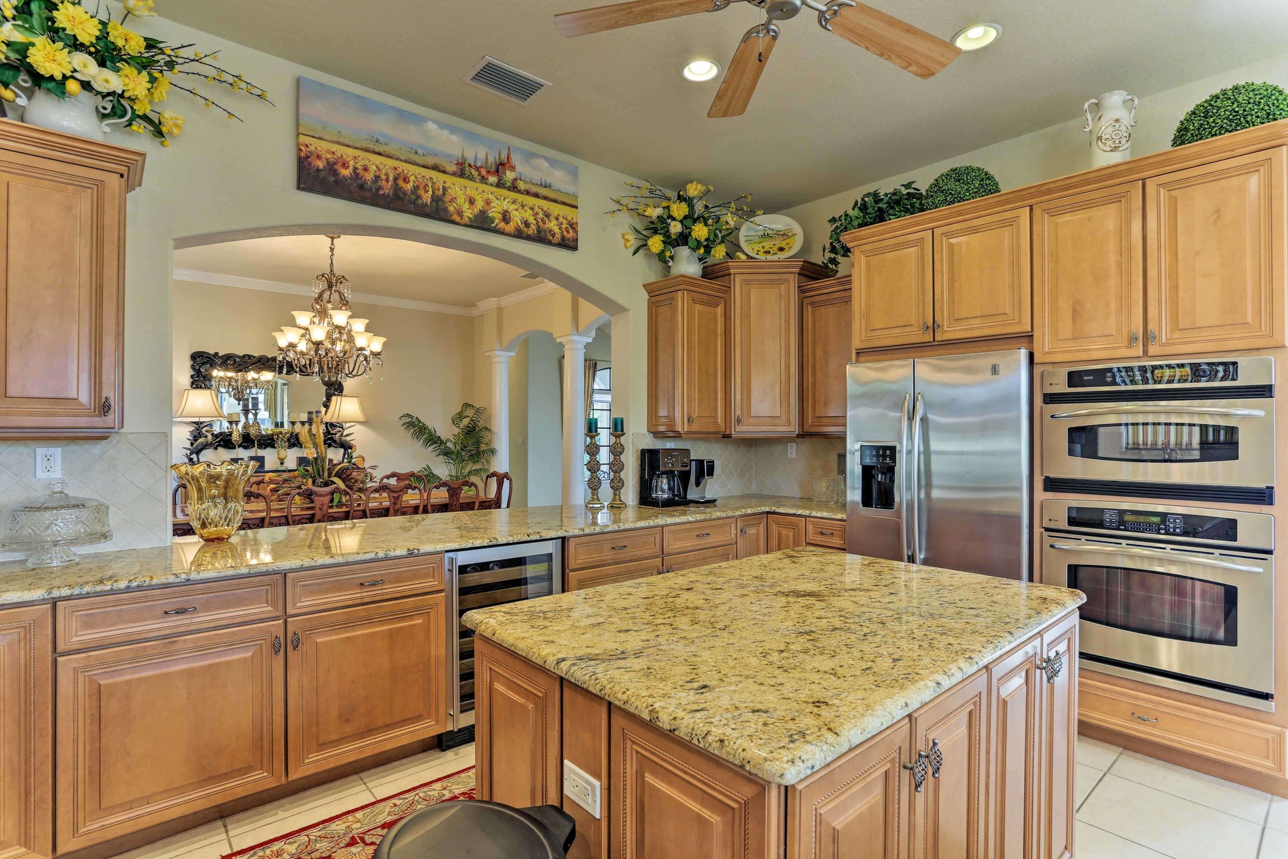 Kitchen with Stainless Steel Appliances